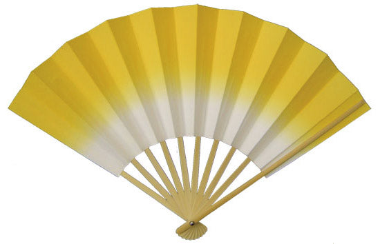 Japanese Fan,Bokashi,Yellow Gradient