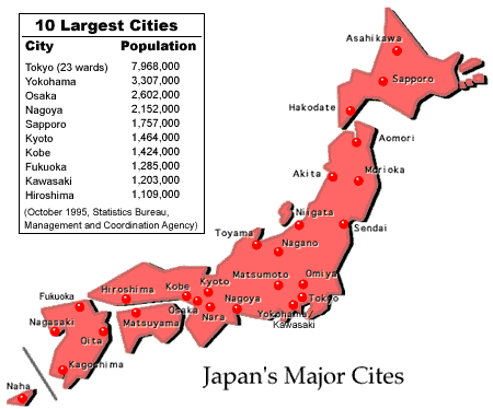 Japan's cities