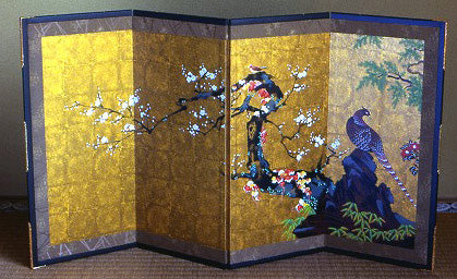 4-panel Screen, byobu, Japanese screen
